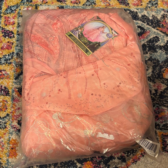 NEW Universal Pictures Wicked Glinda Pink Prestige Gown Disguise Costume Sz M - Picture 2 of 3
